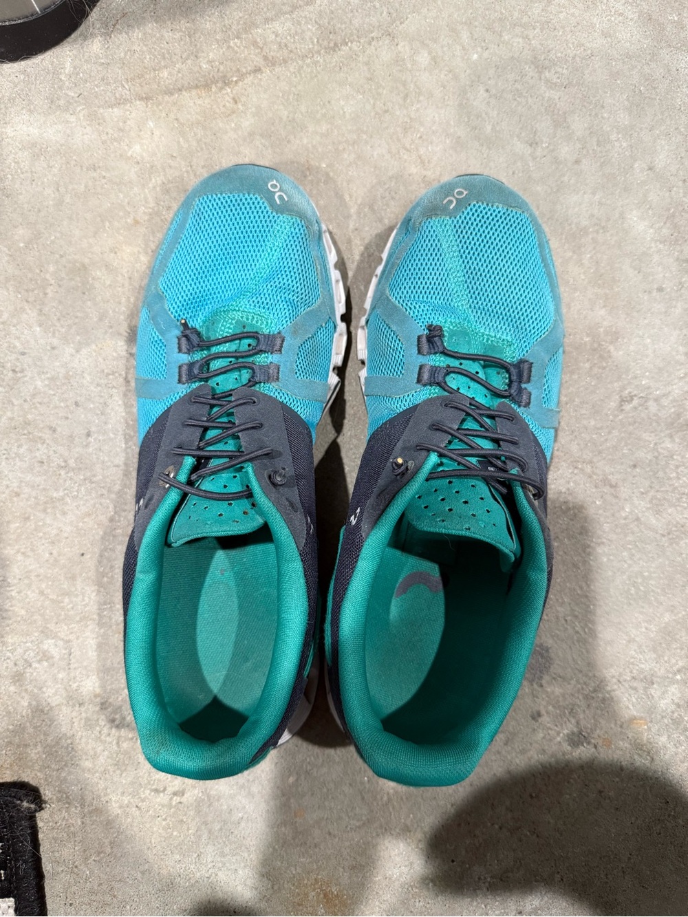 On Running Women's Teal Athletic Sneakers